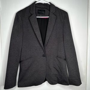 Audrey & Celine women’a‎ single button blazer gray size medium